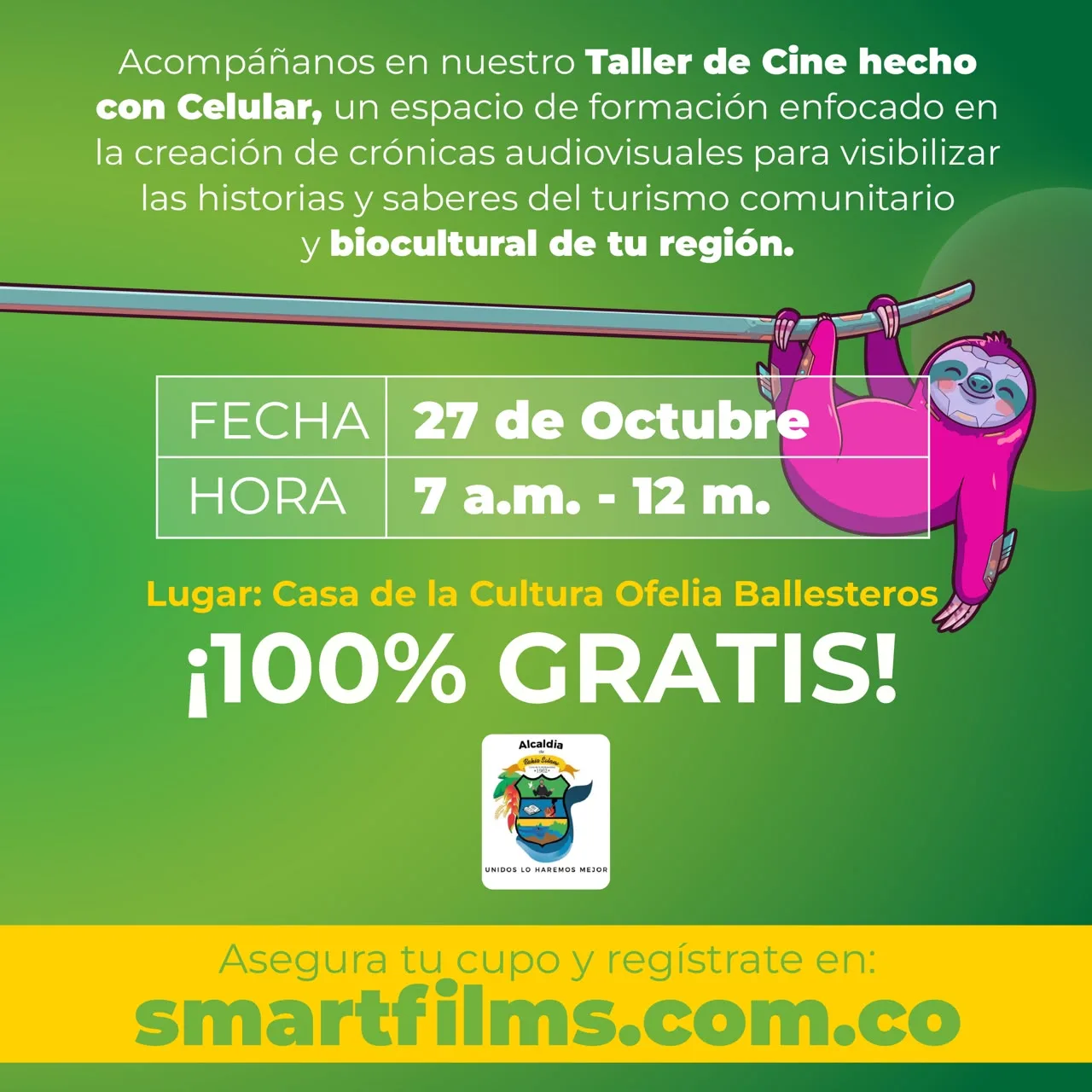 taller de cine con celular